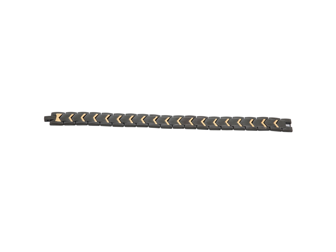 Pulseira Magnética Para Alívio De Dor Cadeia De Aço Inoxidável Joia De Saúde Para Homem