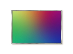 Magnetic Board Blue Gradients For The Living Room Espelharte (60x40 Cm)