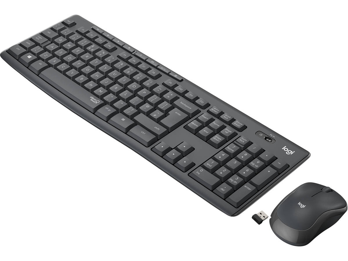 Teclado + Rato sem fios LOGITECH Mk295 (Outlet Grade A)