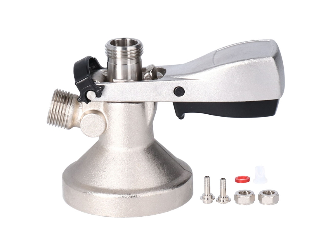 Acoplador De Barril De Cerveja Tipo G5/8 Para Fabricação Caseira, Acessórios Para Fabricação Caseira De Cerveja