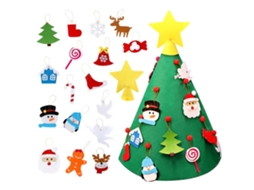 Boneca Sem Rosto de Natal Estilo Nórdico | S/MARCA