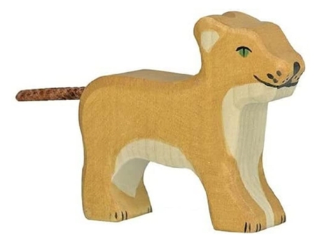 Figuras de Ação HOLZTIGER Madeira - Castanho - 6 x 2,3 x 7 cm)