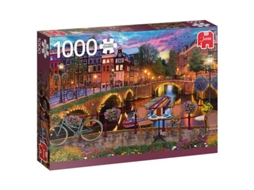 Premium Collection Amsterdam Canals 1000 Pcs Puzzle 1000 Peças