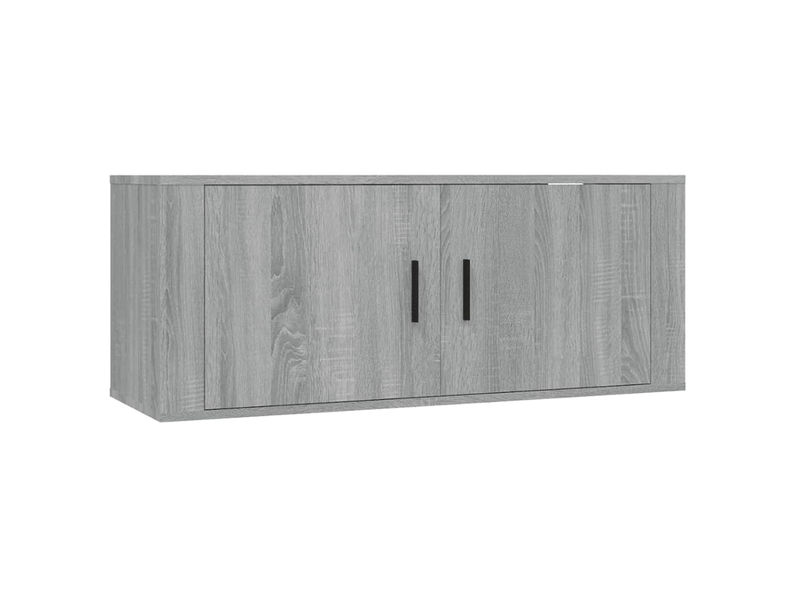 Móvel de parede para TV 100x34,5x40 cm Cinzento Sonoma MAISON EXCLUSIVE