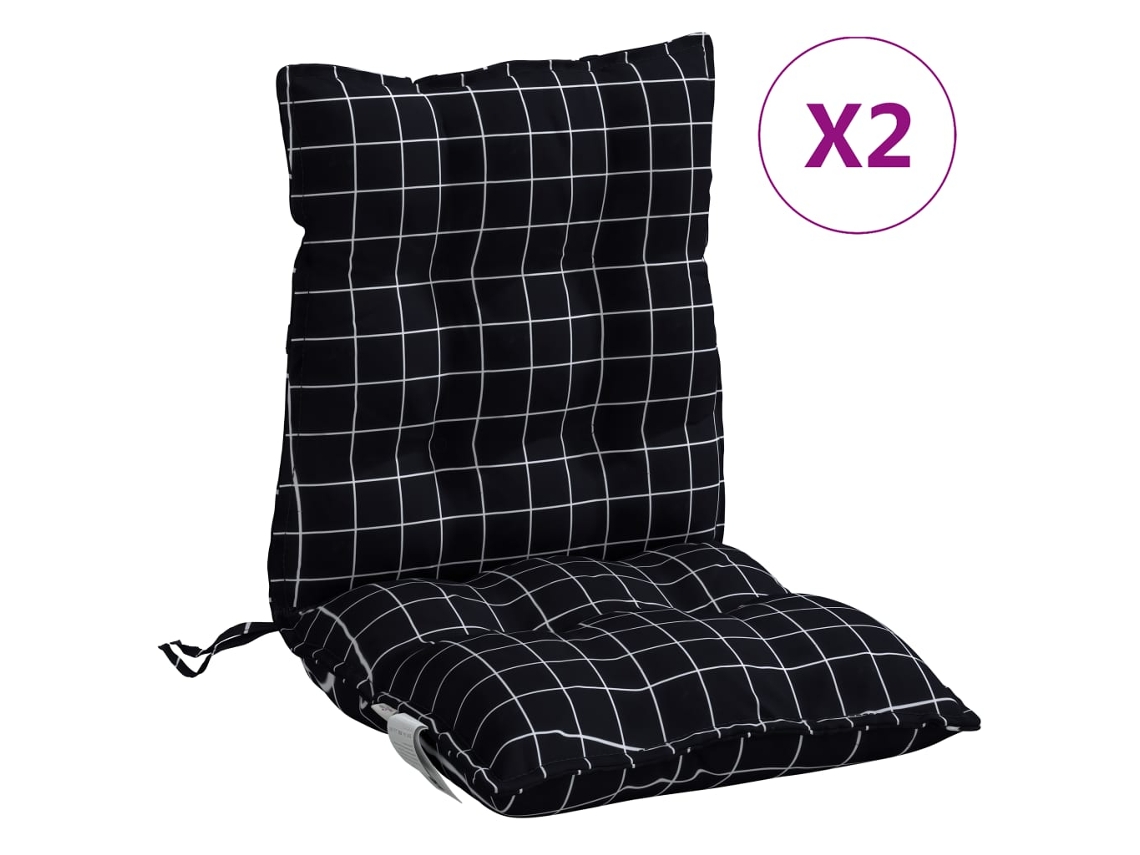 Lowback Chair Cushion, Lowback Chair Cushions Vidaxl Multicolor Tecido (n/a)