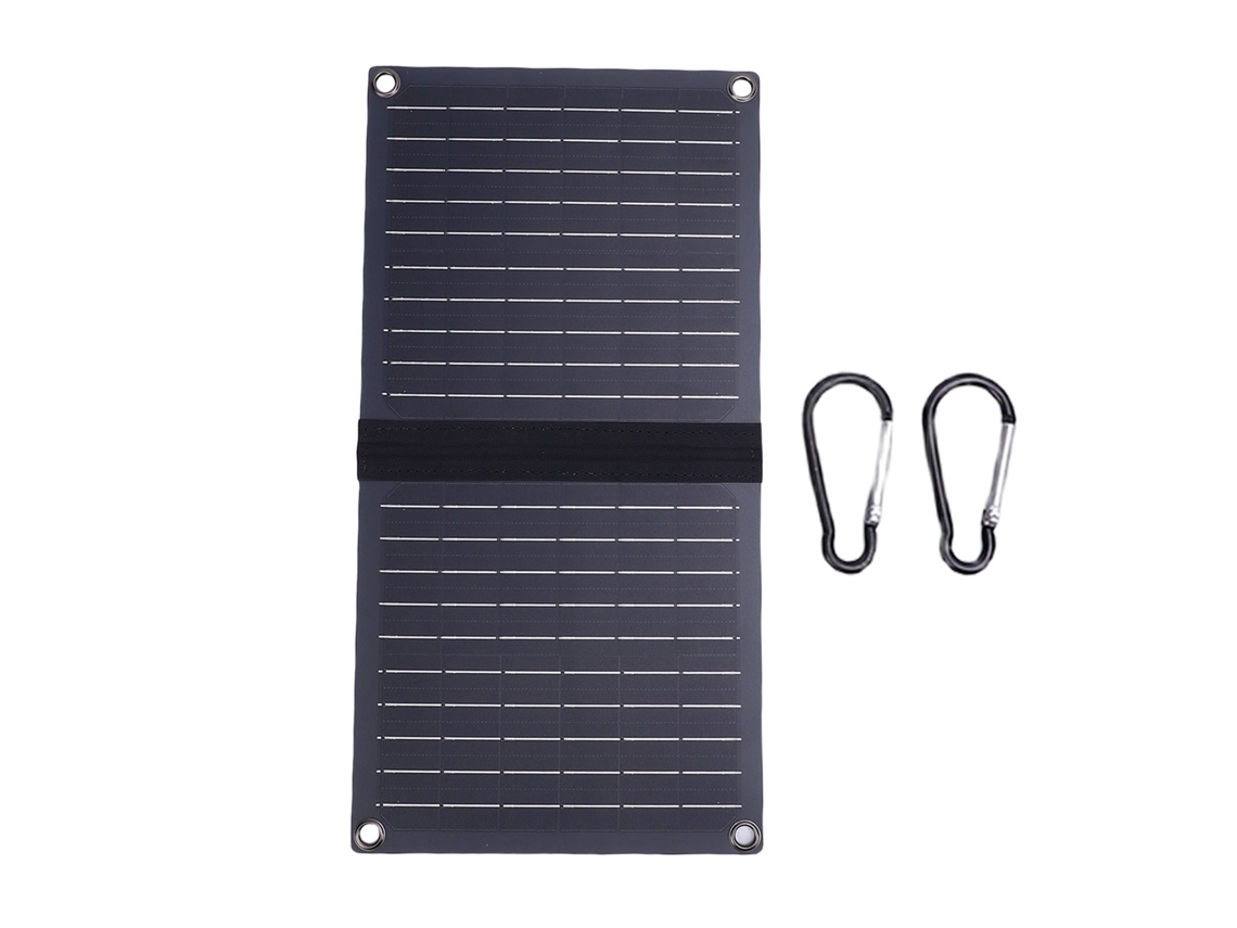 Painel Solar Dobrável Monocristalino Laxiscreed 16w 5v Portátil E Fácil De Transportar