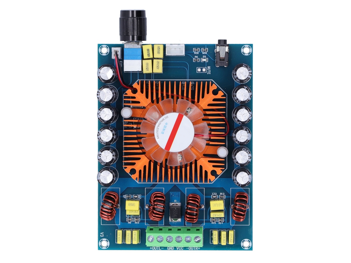 Módulo De Placa Amplificador De Áudio Digital Estéreo Xh-a121 - Componente Eletrônico