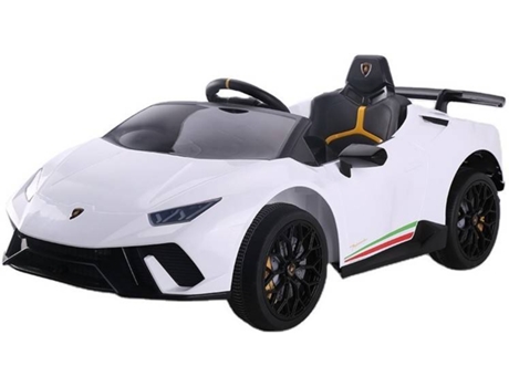 Carro Elétrico ATAA Lamborghini Huracán 12V (Idade Mínima: 3 - Branco)