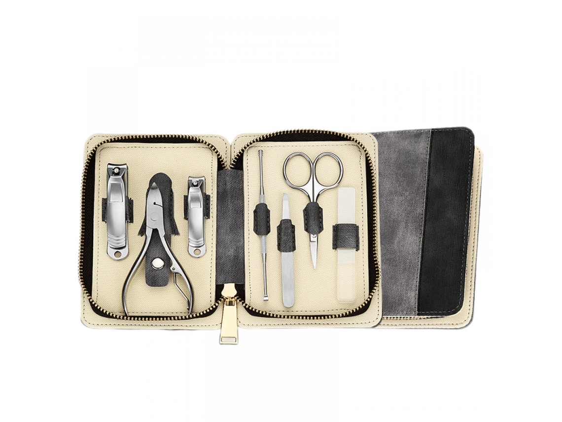 Lurelia Kit De Manicure E Pedicure, Em Aço Inoxidável, Para Unhas Grossas, Com Estojo, Para Cuidados Pessoais