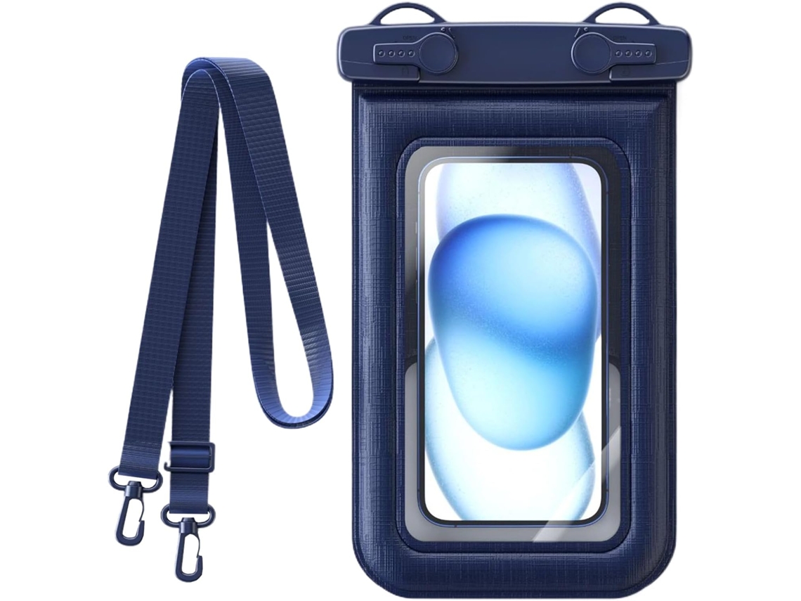 Capa Impermeável Para Telemóvel, Ipx8, Capa Protetora Subaquática Resistente À Água, Compatível Com Ecrã