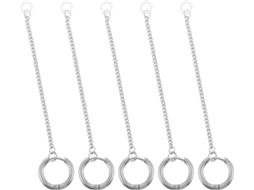 De 5 Presilhas Auriculares De Titânio Anti Perda Para Fones De Ouvido Sem Fio, Resistentes A Ácidos E Álcalis, Ajuste Gokoco