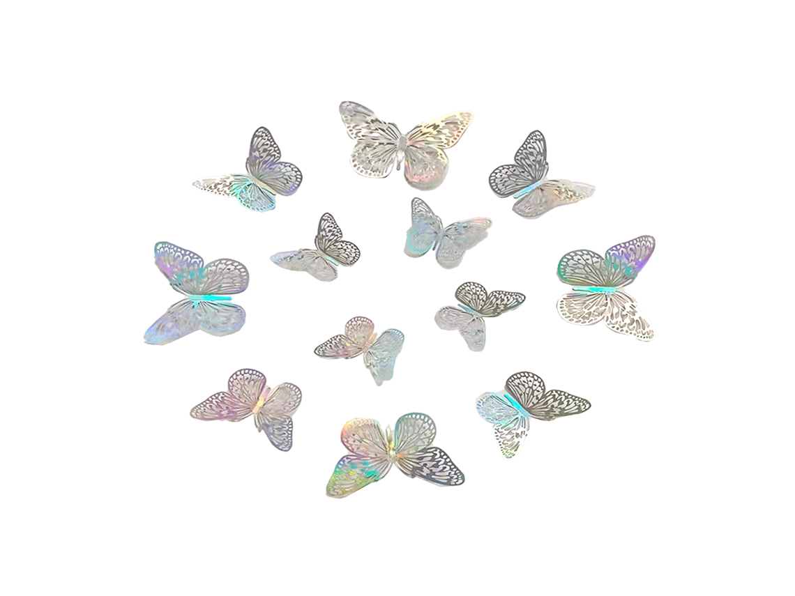Decorações De Parede De Borboleta 3d Laser Oco Eoocoo