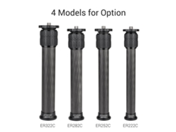 Extensor De Trípode Andoer Er222c De Fibra De Carbono 22mm 2 Secciones Para Gimbals Y Trípodes, Carga Máx. 5kg