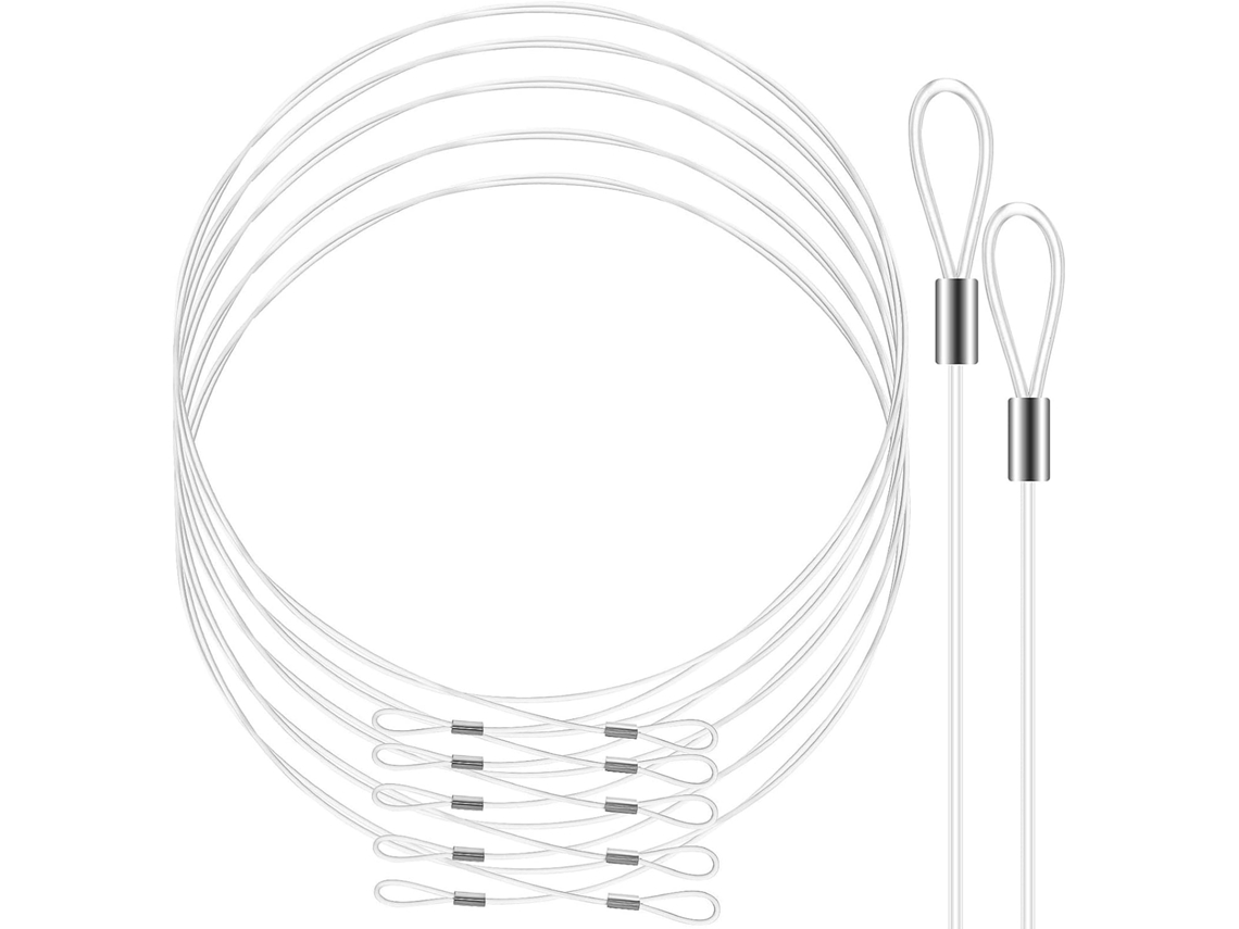 Cordões Para Pendurar, 12 Peças, Fio De Nylon Com Laço Duplo 1,5 M