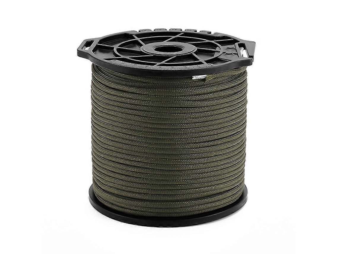 Corda Paracord AQUAFORGE em Espiral, 9 Núcleos, 4 mm, para Camping e Escalada