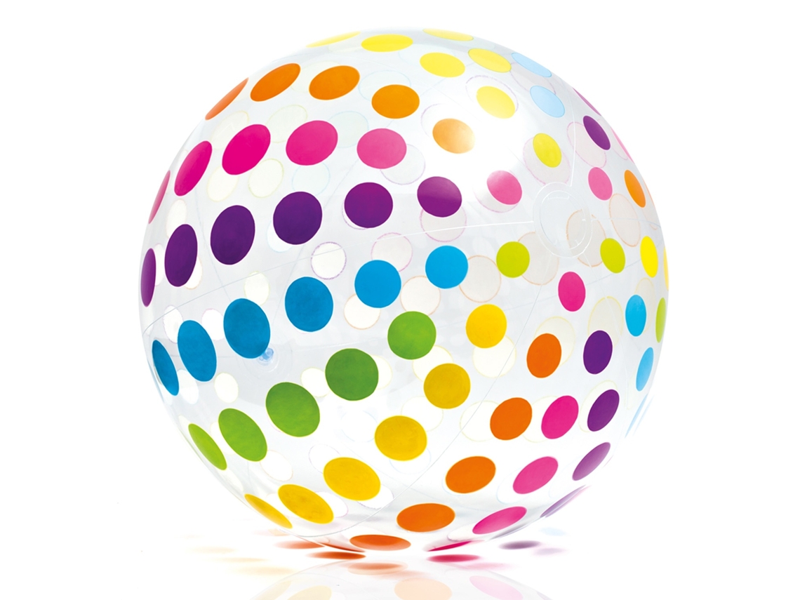 Bola De Praia Inflável Grande 107 Cm Intex 59065 -aquaforge