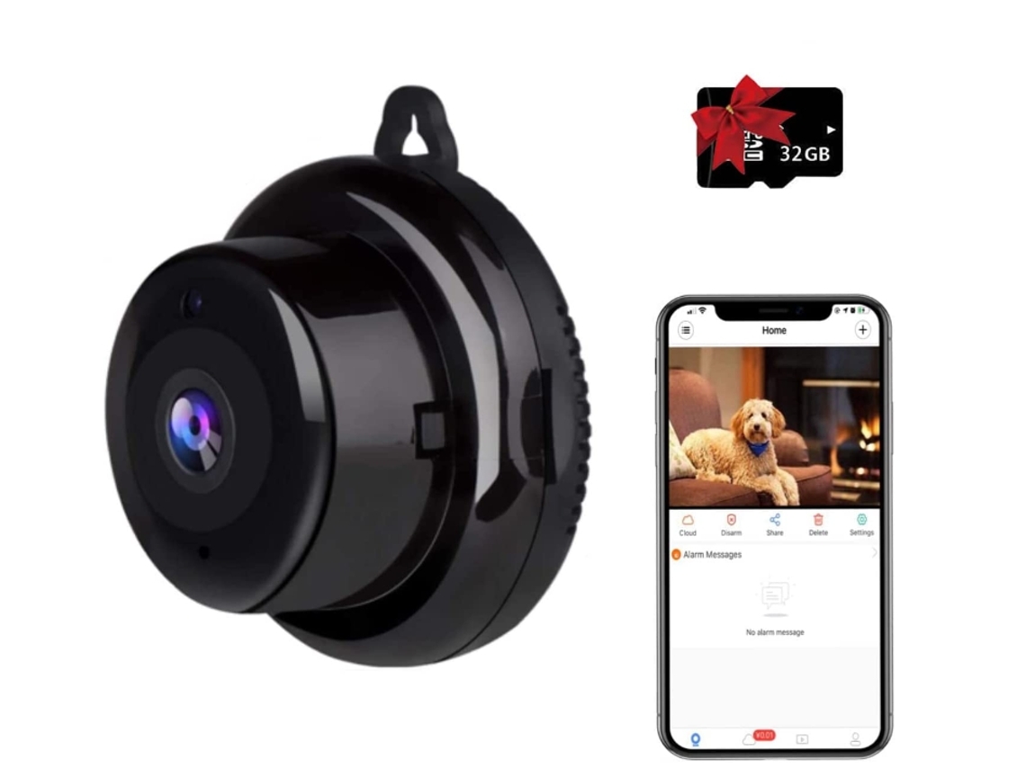 Mini Câmara Spy ENKERS Preto (9128607421040)
