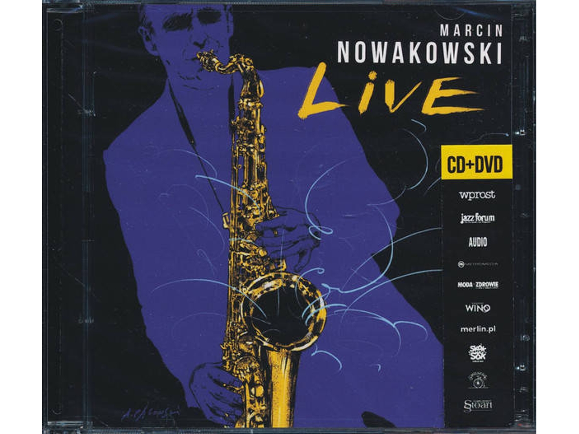 CD+DVD Marcin Nowakowski - Live (1CDs)