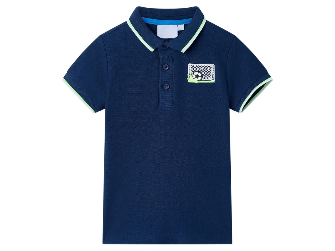 Polo Para Criança Azul-marinho 140