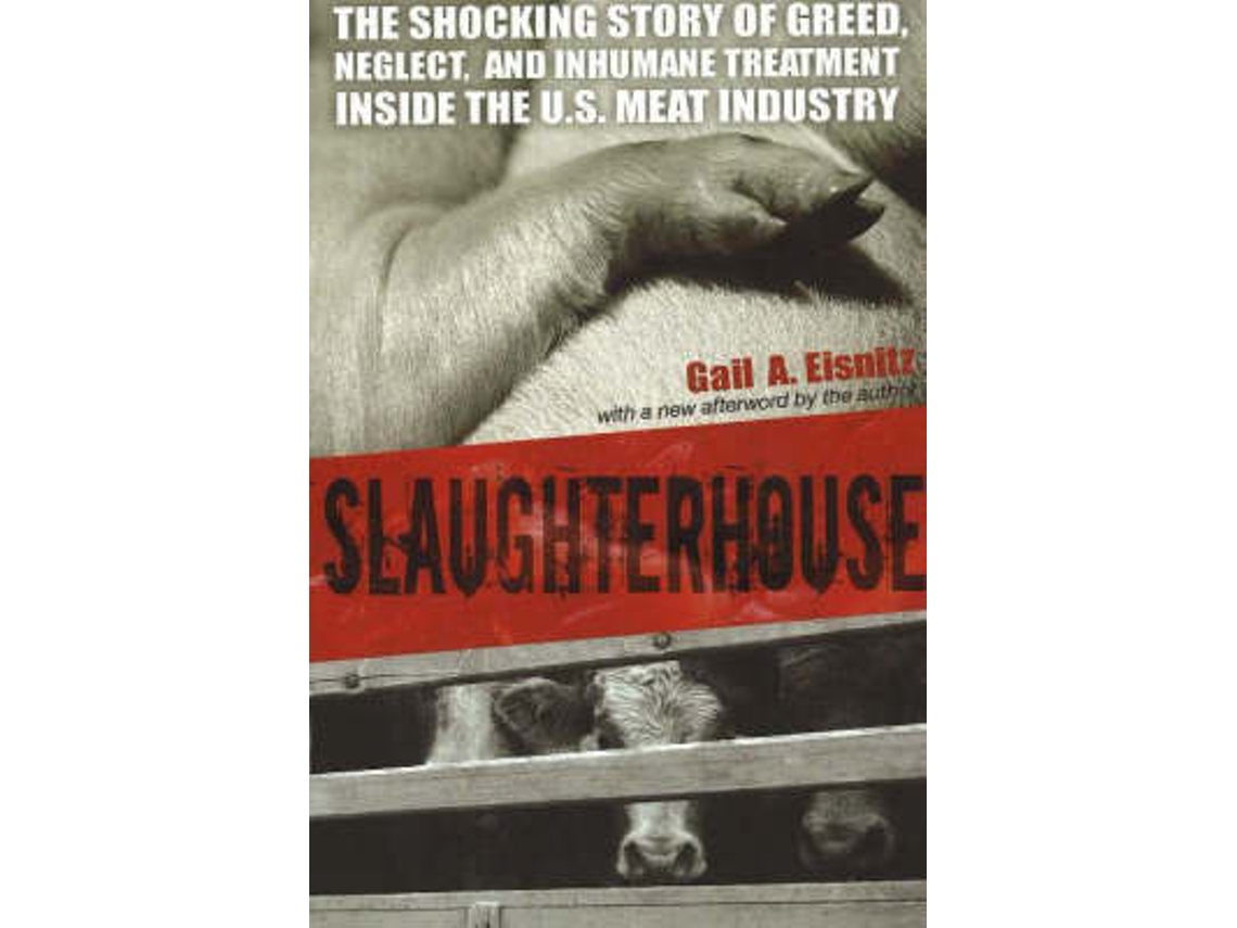 Livro Slaughterhouse de Gail A Eisnitz (Inglês)