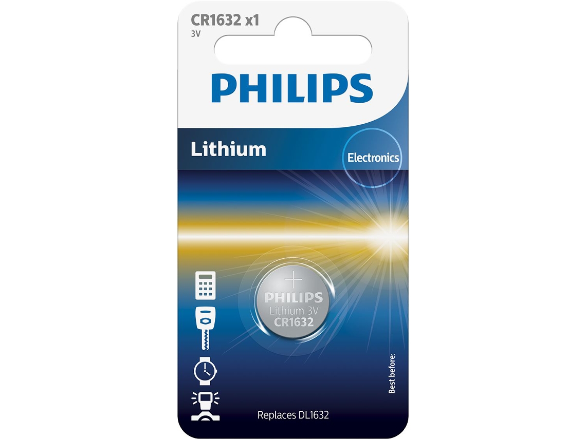 Minicells Bateria Cr1632/00b Philips