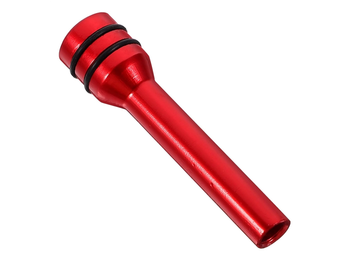 Pino De Trava Porta Carro Popetpop Em Liga Alumínio, Resistente, Vermelho, Com Design Elegante E Exclusivo Fácil De Usar
