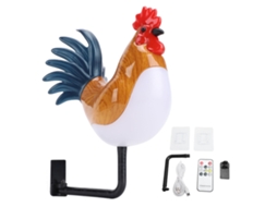 Aplique de parede sem fio, recarregável, galo, touch, controle dimmable, 3 cores, para quarto