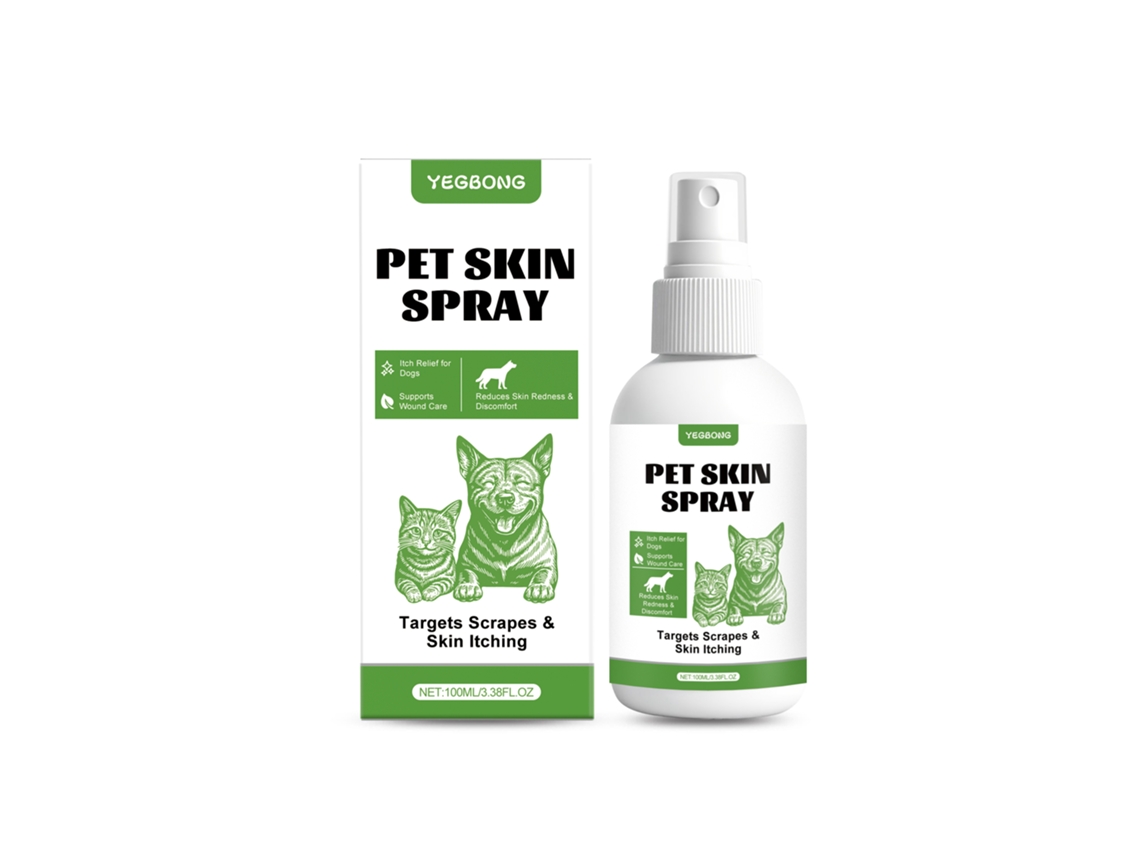 Spray Pele Cão Cuidado Eficaz Saudável