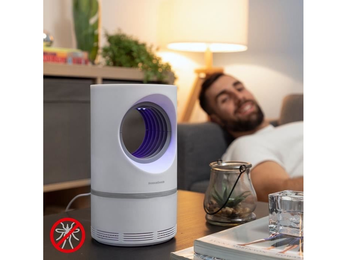 Lâmpada Repelente De Mosquitos De Sucção Innovagoods Kl Virvel