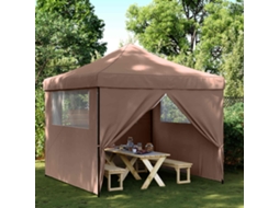 Vidaxl Tenda De Festa Castanho 292 X 292 X 315 Cm Tecido Oxford