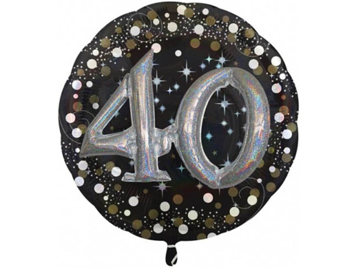 Balões DISFRAZZES Aniversários 40