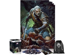 The Witcher Wiedźmin: Dark World Puzzles 1000