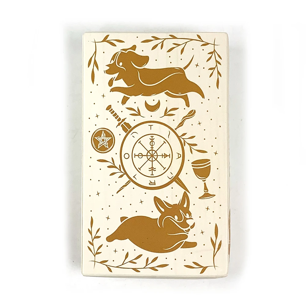 Tarot A78 Baralho Lateral De Cartas Oráculo (versão Em Inglês)