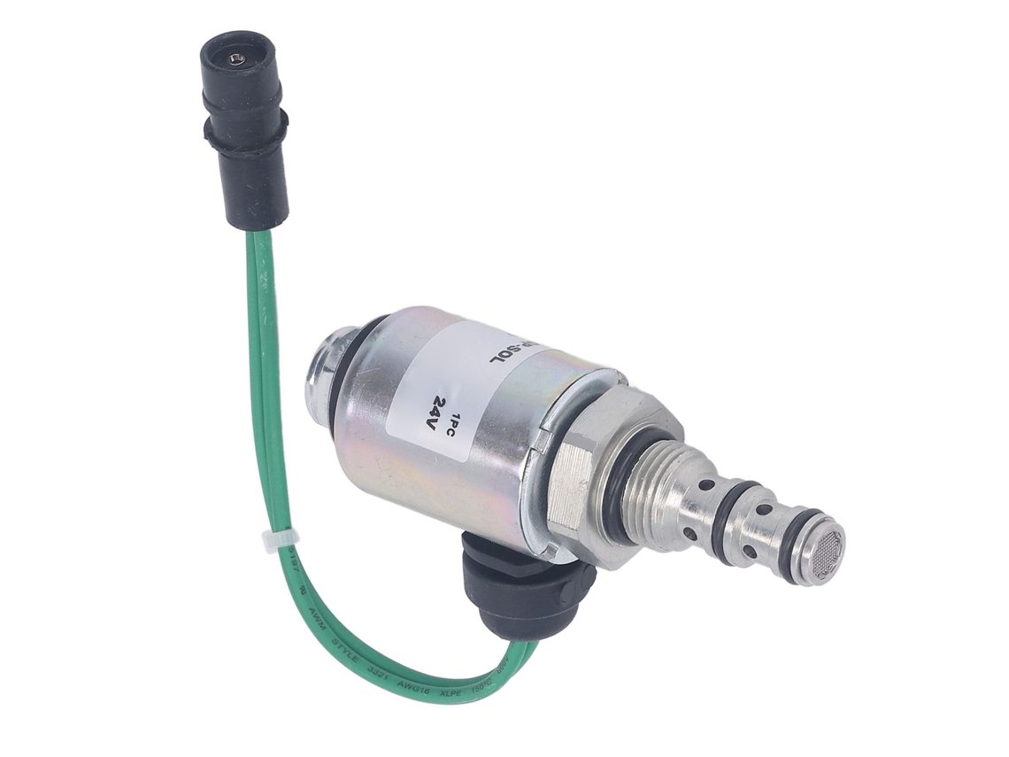 Válvula Solenoide Laxiscreed para Escavadeira Caterpillar Cat 120h, 24V de Alta Qualidade