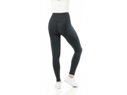 Calça de Montar com Assento de Silicone Lyly Preto 44Equitheme