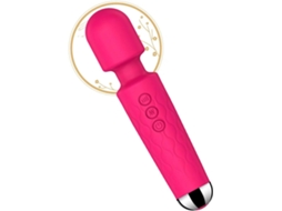 Vibrador De Alta Frequência Com Cabeça Dupla, Massajador Vibrador Com 8 Velocidades E 20 Frequências, Brinquedo Adulto Potente Para Mulheres