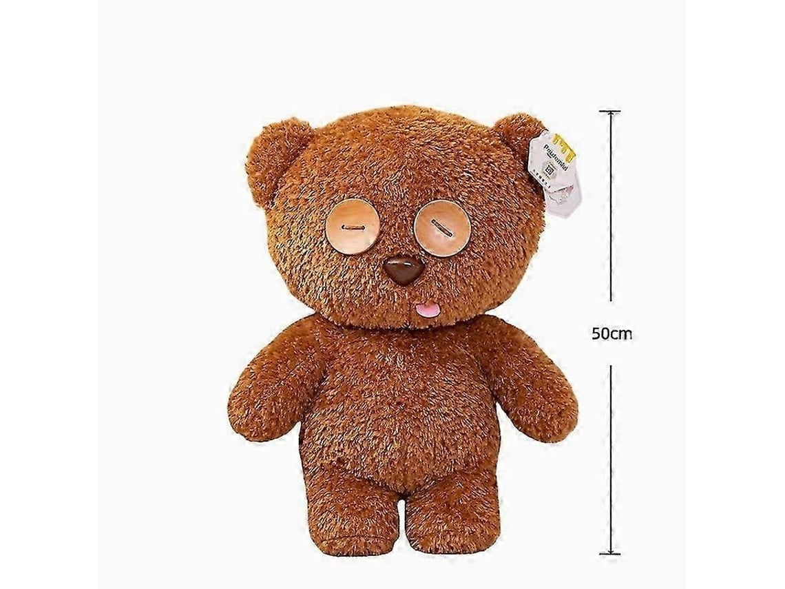 Urso De Pelúcia Tim 50cm, Para Presente E Decoração