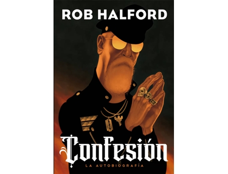 Livro Confesión de Rob Halford (Espanhol)