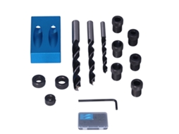 Kit de Gabarito para Perfuração 14pcs | S/MARCA