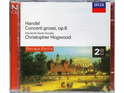 CD Handel - Handel & Haydn Society, Christopher Hogwood - Handel " Brahsm " Berg " Prokofie " Chopin (1CDs)