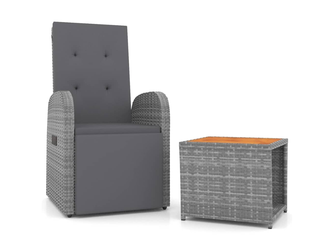 Garden Lounge Set, Garden Lounge Sets Vidaxl Cinzeto Rattan / Vime (n/a)