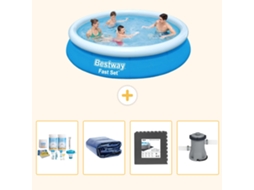 Bestway Piscina Bestway Fast Set Redonda - 244x61 Cm - 5-peças S59