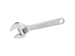 Chave Ajustável Stanley Cromo Vanádio 150mm Mordentes 15° Roda Dentada