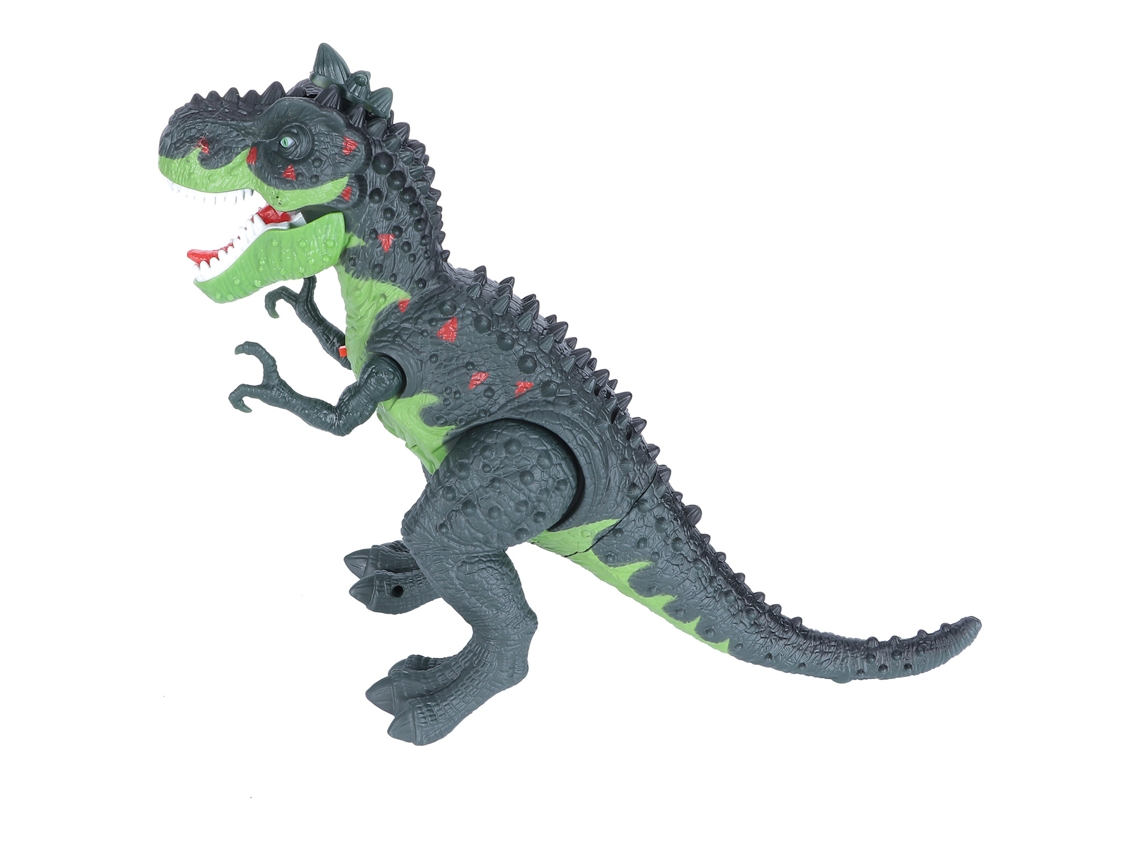 Mali brinquedo de Dinossauro Tyrannosaurus com Efeito de Chamas, Luz Vermelha, Água e Som para Crianças