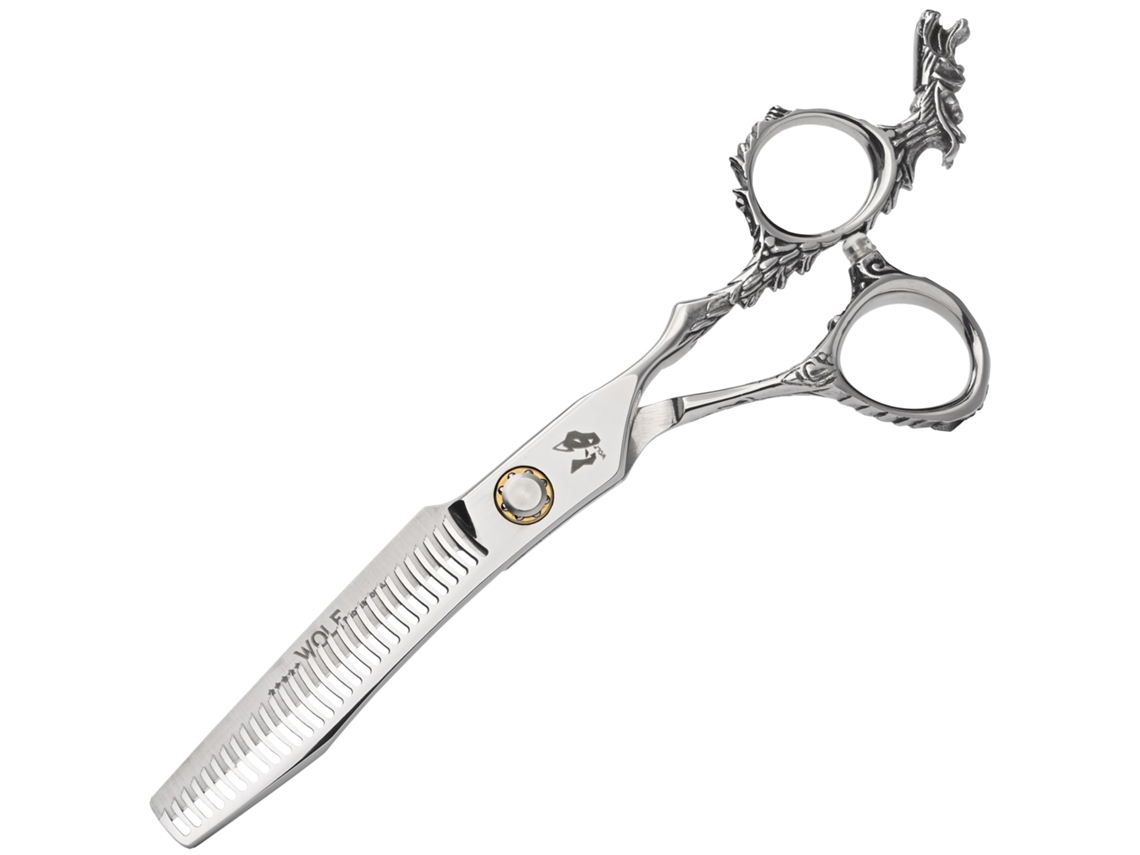 Tesoura Degloving Elysve 6.0 Polegadas, Design Offset, Corte Preciso, Para Salão E Uso Doméstico