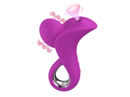 Vibrador De Massagem De Suco 2 Em 1 Para Mulheres (rosa Vermelha)