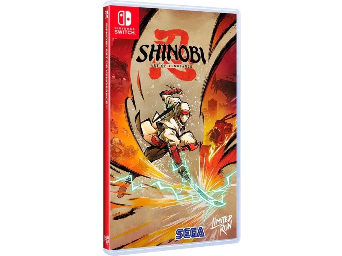 Jogo Nintendo Switch Shinobi - Art Of Vengeance (Código de Descarga na Caixa)