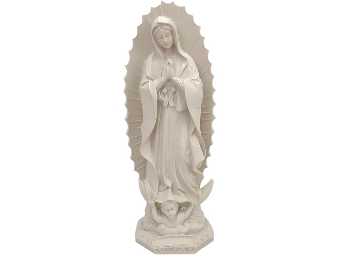 Estatueta De Resina Da Virgem Maria Escultura Católica Da Virgem Para Casa E Escritório Decoração Religiosa Em Gokoco