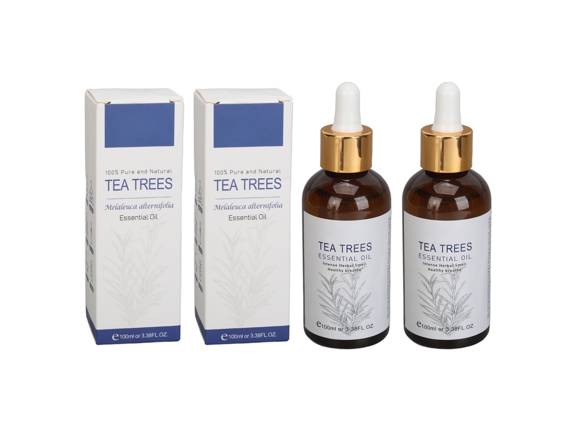 2026 2 unidades de Óleo Essencial de Melaleuca 100ml Sérum Capilar Hidratante, Nutritivo, Reparador e Fortalecedor