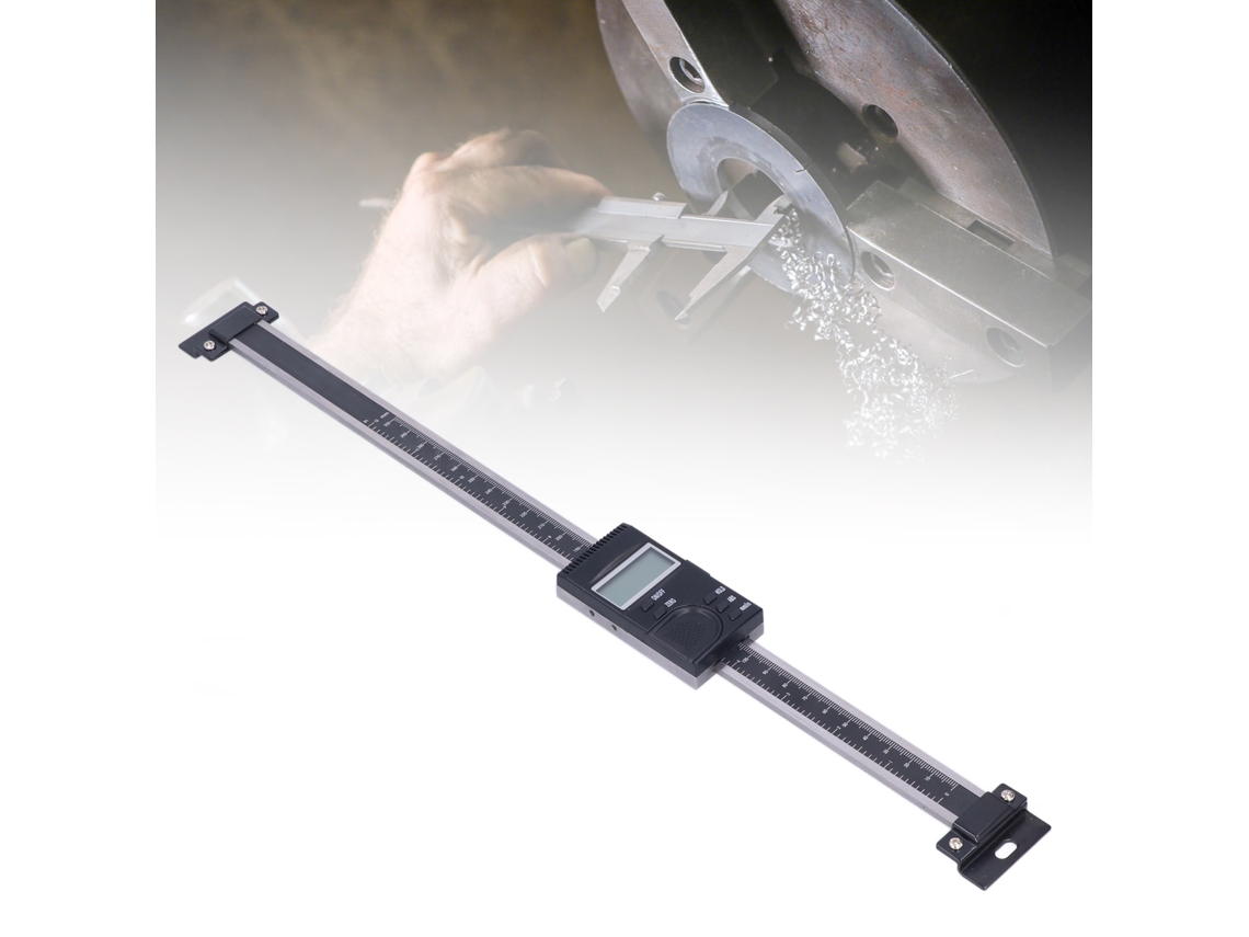 Paquímetro Vernier Vertical Ip45 À Prova Dágua Balança Linear Digital Com Tela Lcd Para Fresa 0 300mm / 0,0 11,8 Pol. Slowmoose